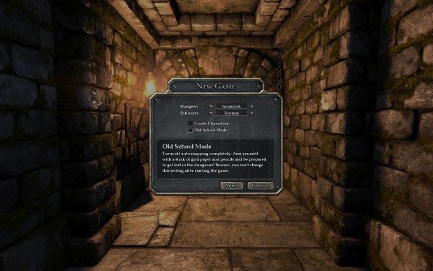 Erfahrene Spieler können die Automap ausschalten, um selbst auf Karopapier eine Karte mitzuzeichnen.